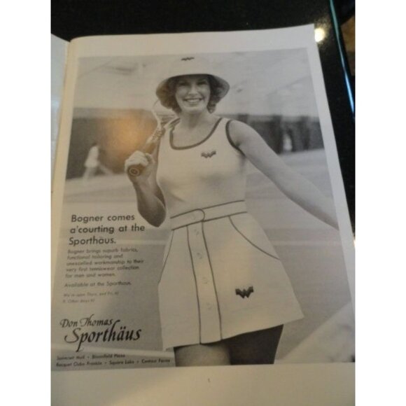 Vintage ’75 Bobby Riggs Signed Autographed GRAND MASTERS’ Tennis Program Detroit - Picture 5 of 10